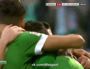 Bundesliga: Werder Bremen 3 - 5 VfL Wolfsburg (2014-2015)