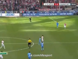 Bundesliga: FC Koln 4 - 2 Frankfurt (2014-2015)