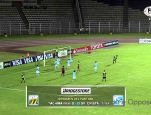 Copa Libertadores: Dep. Tachira 0 - 0 Sporting Cristal (2015)