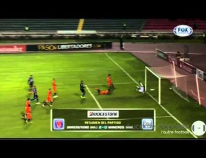 Copa Libertadores: Universitario Sucre 2 - 0 Mineros Guayana (2015)
