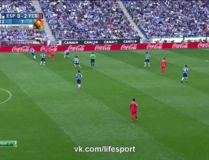 Liga BBVA: Espanyol 0 - 2 Barcelona (2014-2015)