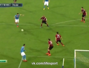 Serie A: Napoli 3 - 0 Milan (2014-2015)