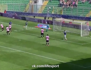 Serie A: Palermo 2 - 3 Atalanta (2014-2015)