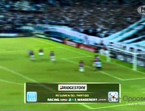 Copa Libertadores: Racing Club 2 - 1 Wanderers M (2015)