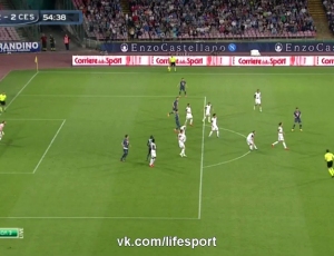 Serie A: Napoli 3 - 2 AC Cesena (2014-2015)