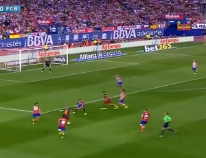 Liga BBVA: Atlético Madrid 1 - 2 Barcelona (2015-2016)
