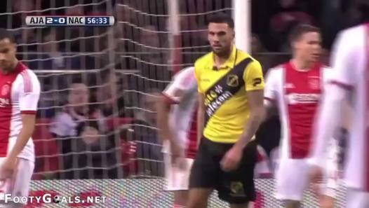 Eredivisie League: Ajax 4 - 0 NAC (2013-2014)