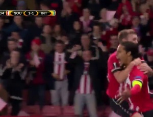Liga Europa: Southampton 2 - 1 Inter (2016-2017)