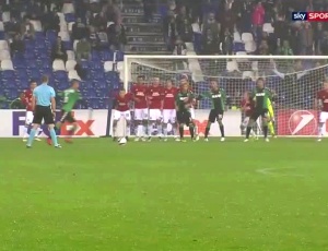 Liga Europa: Sassuolo 2 - 2 Rapid Wien (2016-2017)