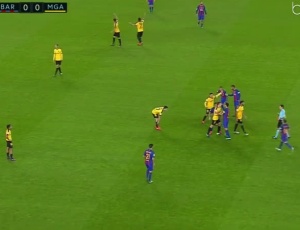 La Liga: Barcelona 0 - 0 Málaga (2016-2017)