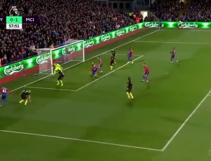 Premier League: Crystal Palace 1 - 2 Man City (2016-2017)