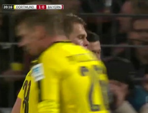 Bundesliga: Dortmund 1 - 0 Bayern München (2016-2017)