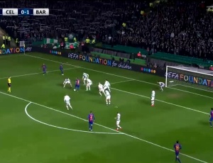 Liga Campeões: Celtic 0 - 2 Barcelona (2016-2017)