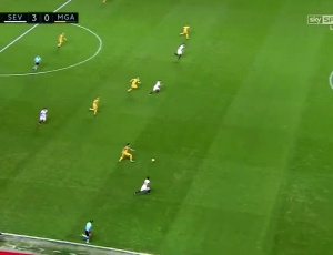 La Liga: Sevilla 4 - 1 Málaga (2016-2017)