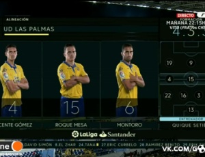 La Liga: Las Palmas 1 - 1 Deportivo (2016-2017)