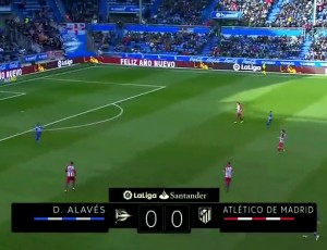 La Liga: Alavés 0 - 0 Atlético Madrid (2016-2017)