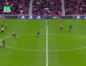 Premier League: Sunderland 0 - 4 Southampton (2016-2017)
