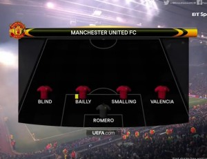 Liga Europa: Man Utd 3 - 0 Saint-Étienne (2016-2017)