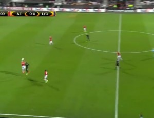 Liga Europa: AZ 1 - 4 Lyon (2016-2017)