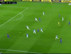 La Liga: Barcelona 2 - 1 Leganés (2016-2017)
