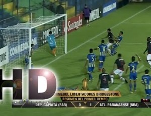 Copa Libertadores: Deportivo Capiatá 0 - 1 Atlético-PR (2017)