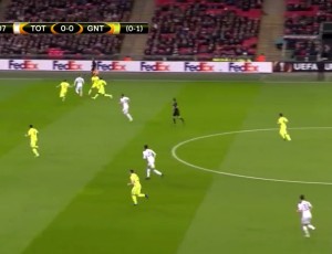 Liga Europa: Tottenham 2 - 2 AA Gent (2016-2017)