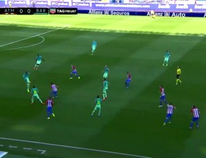 La Liga: Atlético Madrid 1 - 2 Barcelona (2016-2017)