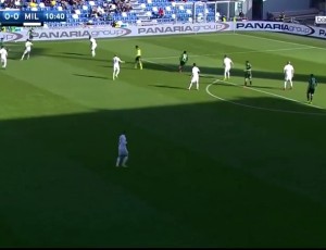 Serie A: Sassuolo 0 - 1 Milan (2016-2017)