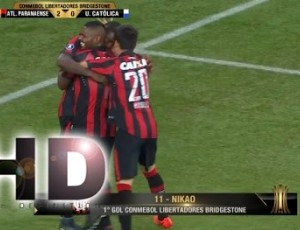 Copa Libertadores: Atlético-PR 2 - 2 U. Católica (2017)