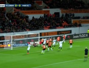 Ligue 1: Lorient 1 - 2 PSG (2016-2017)
