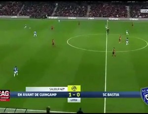 Ligue 1: Guingamp 5 - 0 Bastia (2016-2017)