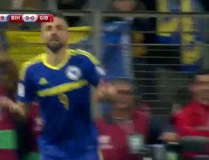 Qualificação Mundial Europa: Bósnia 5 - 0 Gibraltar (2018)