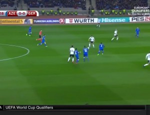 Qualificação Mundial Europa: Azerbaijão 1 - 4 Alemanha (2018)