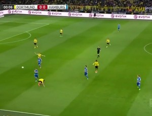 Bundesliga: Dortmund 3 - 0 Hamburger SV (2016-2017)