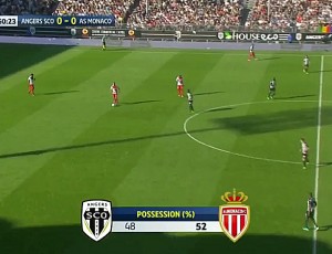Ligue 1: Angers 0 - 1 Monaco (2016-2017)
