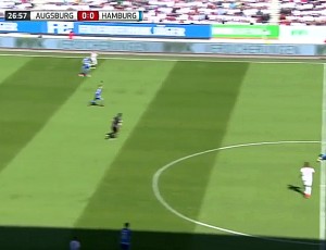Bundesliga: FC Augsburg 4 - 0 Hamburger SV (2016-2017)