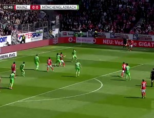 Bundesliga: Mainz 1 - 2 Mönchengladbach (2016-2017)