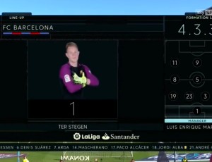 La Liga: Barcelona 4 - 1 Villarreal (2016-2017)