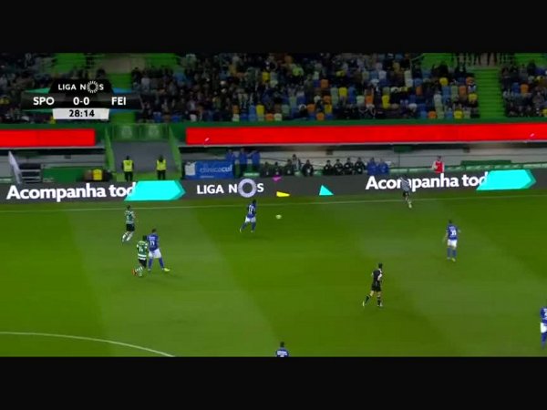 Liga NOS: Sporting 2 - 0 Feirense (2017-2018)