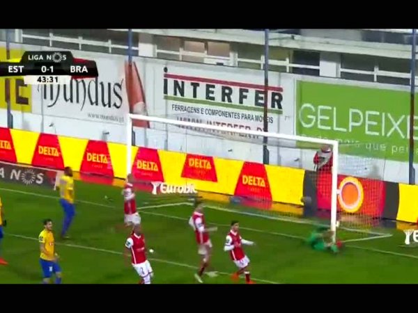 Liga NOS: Estoril 0 - 6 Sp. Braga (2017-2018)