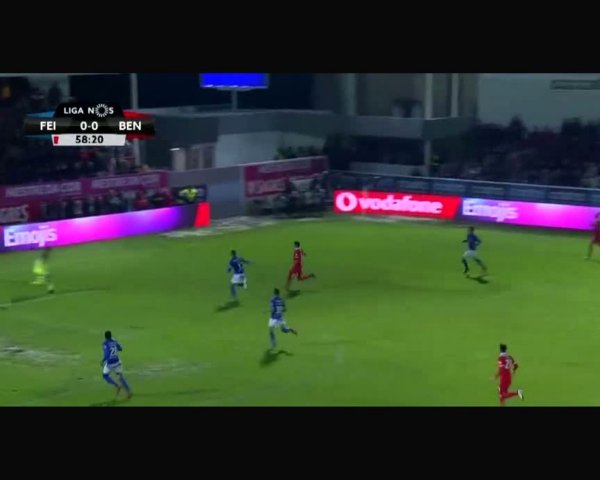 Liga NOS: Feirense 0 - 2 Benfica (2017-2018)