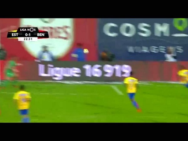 Liga NOS: Estoril 1 - 2 Benfica (2017-2018)
