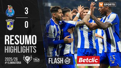 Taça de Portugal Generali Tranquilidade: FC Porto 3 - 0 Sintrense (2025-2026)