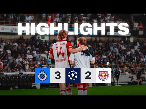 Liga Campeões: Club Brugge 3 - 2 RB Salzburg (2025-2026)