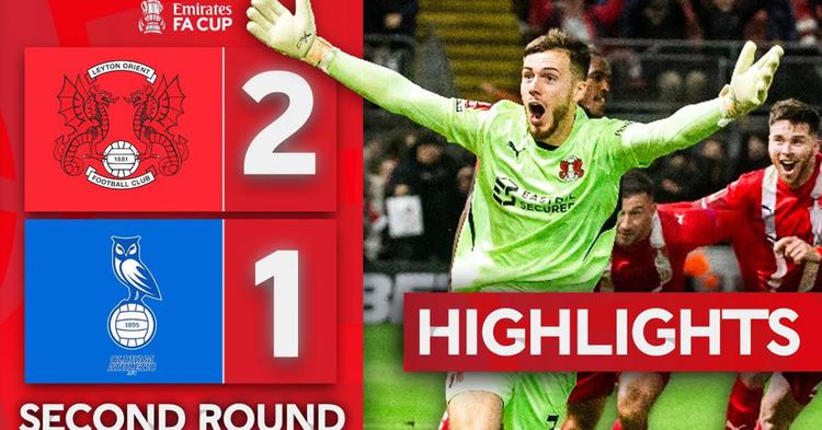 FA Cup: Leyton Orient 2 - 1 a.p Oldham Athletic (2024-2025)