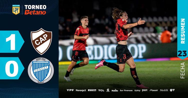 Liga Profesional: Platense 1 - 0 Godoy Cruz (2024)