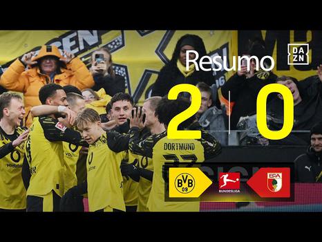 Bundesliga: Dortmund 2 - 0 FC Augsburg (2025-2026)