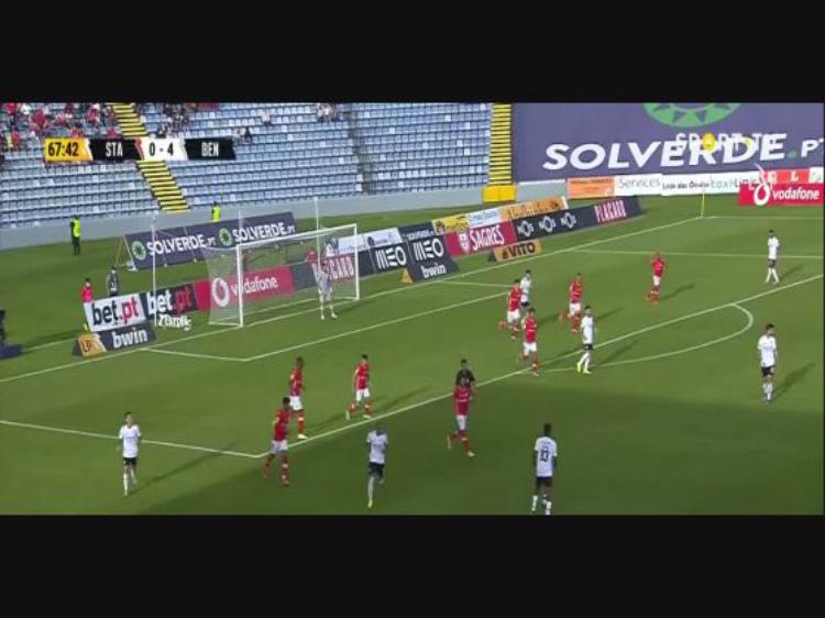 Liga Portugal Bwin: Santa Clara (0-5) Benfica, Golo Yaremchuk, 68m (2021-2022)