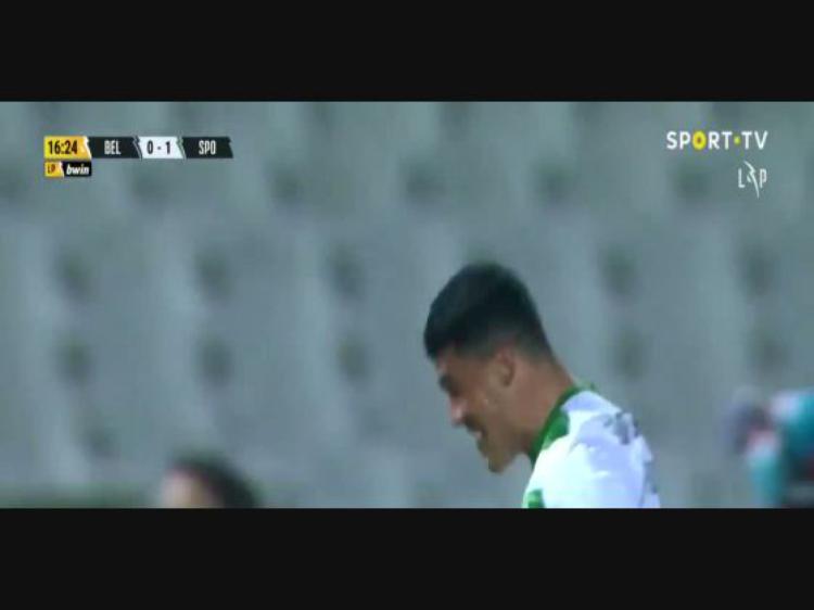 Liga Portugal Bwin: B SAD (0-2) Sporting, Golo Pedro Porro, 17m (2021-2022)