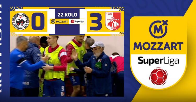 Super Liga: IMT Novi Beograd 0 - 3 Radnicki Nis (2023-2024)
